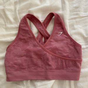 Pink Camo Sports Bra